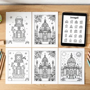 Juvagali Forest Adventure Coloring Book