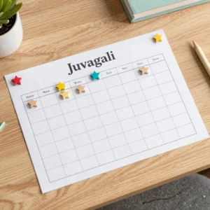 Juvagali Weekly Reward & Habit Tracker