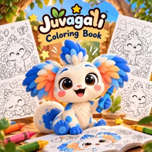 Juvagali Coloring Book – Vol. 1